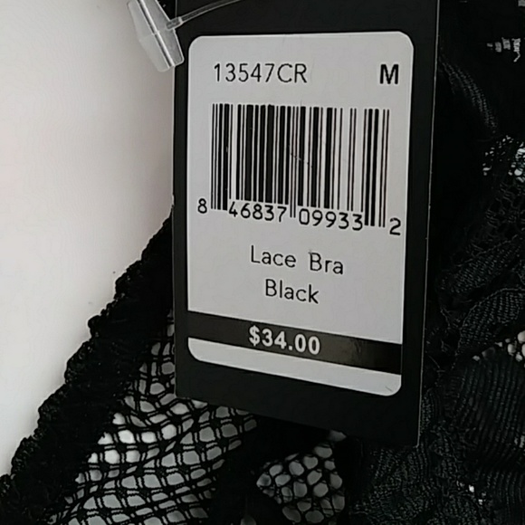 Cynthia Rowley Black Lace Bralette - Picture 6 of 6